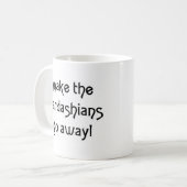 laten ze weggaan koffiemok (Voorkant links)