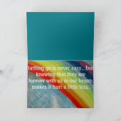 "Latend gaan" sympathiekaart op het verliezen Kaart (Binnen)