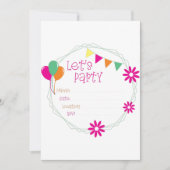 LATEPARTIJuitnodiging Kaart (Voorkant)