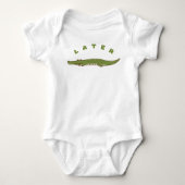 Later Alligator Baby Body – Leuk & Schattig Romper (Voorkant)