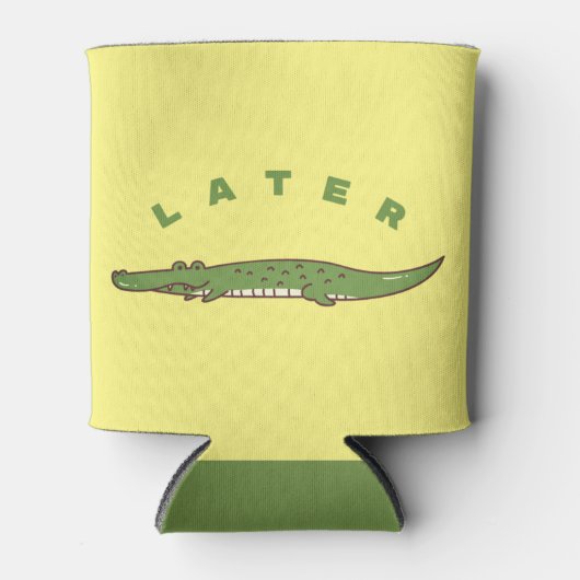 Later Alligator Can Koeler - Leuk Afscheid Design (Voorkant)