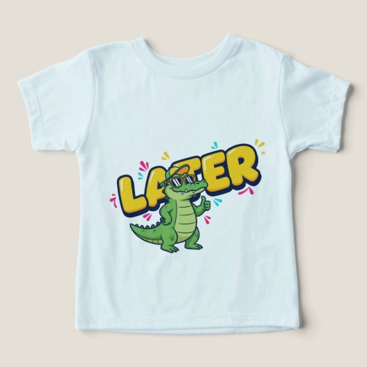 Later Alligator - Cool Cartoon Gator (Design voorkant)