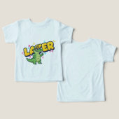 Later Alligator - Cool Cartoon Gator (Ontwerp Voorkant & Achterkant)