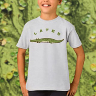 Later Alligator Kids T-shirt - Leuke Alligator Ont