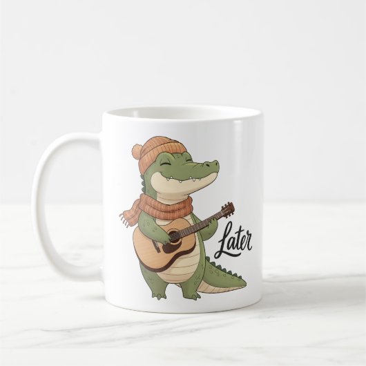Later Alligator Koffiemok (Links)