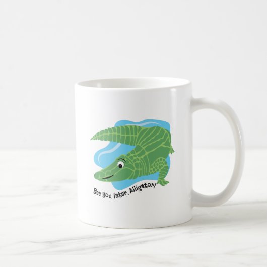 Later Alligator Koffiemok (Rechts)