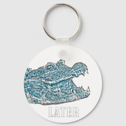 Later Alligator Sleutelhanger (Voorkant)