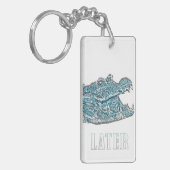 Later Alligator Sleutelhanger (Voorkant Links)