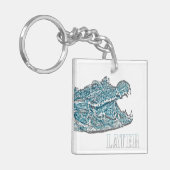 Later Alligator Sleutelhanger (Voorkant Links)