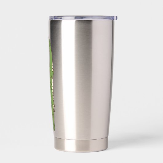 Later Alligator Thermoskan - Leuk Afscheidsgeschen Geïsoleerde Drinkbeker (Links)