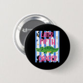 Later Fifth Grader Cute Alligator Later Gator Ronde Button 5,7 Cm (Voorkant /achterkant)