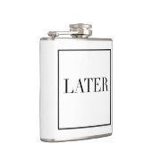 Later flesje heupfles (Rechts)