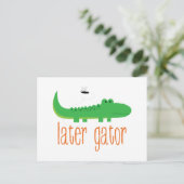 Later Gator Briefkaart (Staand voorkant)