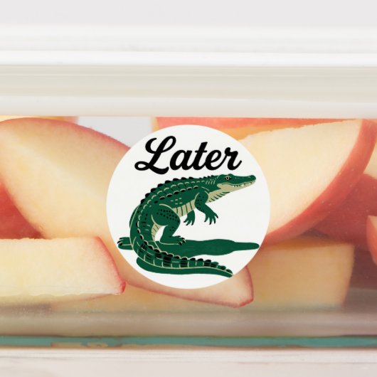 Later Gator: een luchtig afscheid Labels (Aangebracht)