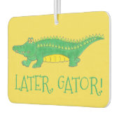 Later Gator Green Yellow Alligator Crocodile Luchtverfrisser (Links)