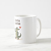 Later Gator Leuke Alligator Tot ziens Koffiemok (Voorkant rechts)