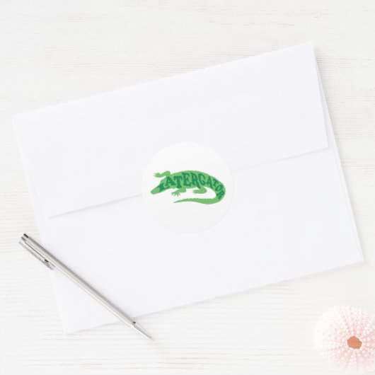 Later Gator Ronde Sticker (Envelop)