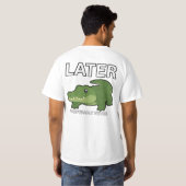 Later Op Leuke Alligator T-shirt (Achterkant volledig)