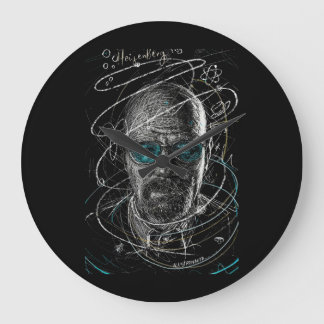 later whait wall watch grote klok