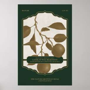 LATER ZAL HET BEER VRUCHTEN POSTER