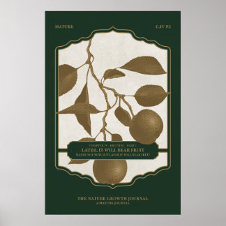 LATER ZAL HET BEER VRUCHTEN POSTER