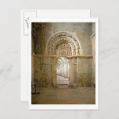 Lateraal portaal, c.1125 (foto) briefkaart (Voorkant / Achterkant)