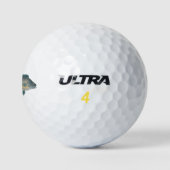 Laterale Gestreepte Snoek Cichlide Golfballen (Logo)