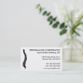 Laterale wervelkolom Visitekaartjes (Staand voorkant)