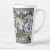 Latere mok bleke paarse paasbloem (Rechts)