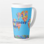 Latere Mok voor hot-luchtballonvaarders Waterverf (Rechterhoek)