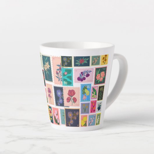 Latere postzegel mok (Rechterhoek)