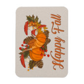 Latere regeling Happy Herfst Magnet Magneet (Verticaal)