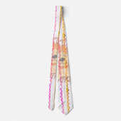 Lates Business special events grappig Brave Lion Stropdas (Achterkant)