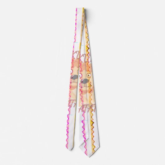 Lates Business special events grappig Brave Lion Stropdas (Achterkant)