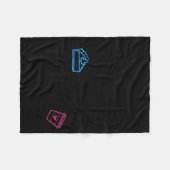 Lates I Thought You Said E And Lattes Funny Fitnes Fleece Deken (Voorkant (Horizontaal))