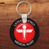 Latex Allerg Sleutelhanger (Voorkant)
