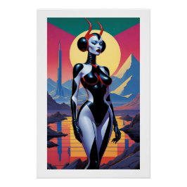 Latex Duivelsmeisjes van Mars Perfect Poster