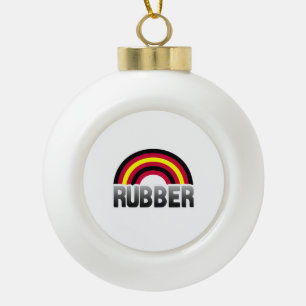 Latex Pride Keramische Bal Ornament