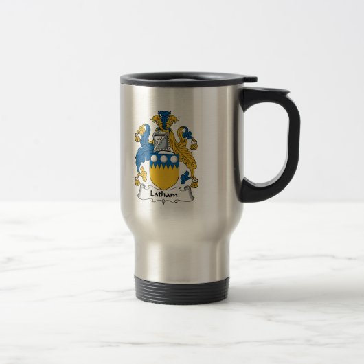 Latham Family Crest Reisbeker (Rechts)