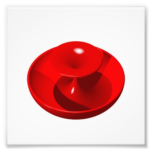 Lathe Bowl Foto Afdruk (Voorkant)