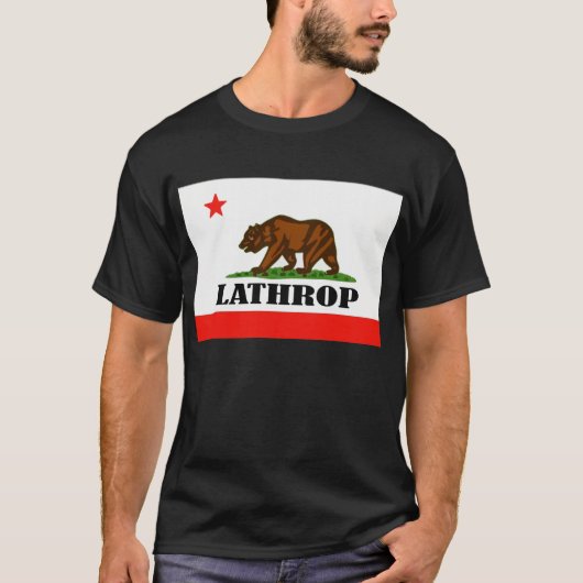 Lathrop, Californië T-shirt (Voorkant)