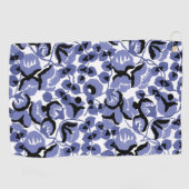 Lathyrus (Bleekblauw) Fijne Kunst Golfhanddoek (Horizontaal)