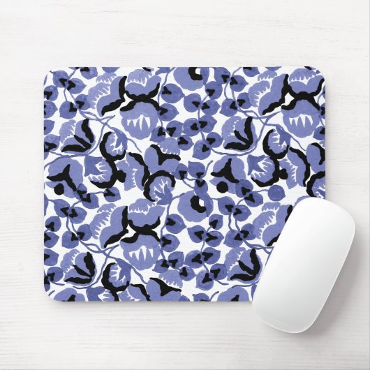 Lathyrus (Bleekblauw) Fijne Kunst Muismat (Met muis)