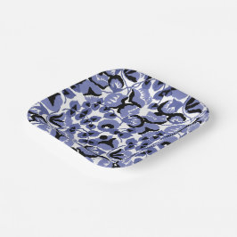 Lathyrus (Bleekblauw) Fine Art Papieren Bordje