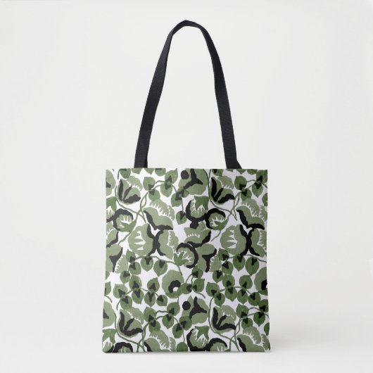 Lathyrus (Olijf) Fijne Kunst Tote Bag (Voorkant)