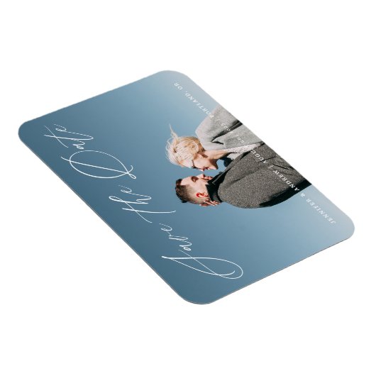 Latief script | Sparen de Datum Magnet Magneet (Rechterzijde)