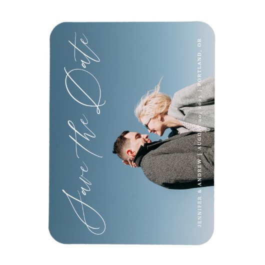 Latief script | Sparen de Datum Magnet Magneet (Verticaal)