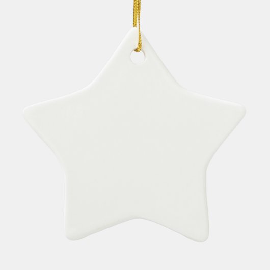 Latijn, denk ik, dus ik ben keramisch ornament (Achterkant)