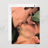 Latijn Kiss Briefkaart (Voorkant / Achterkant)