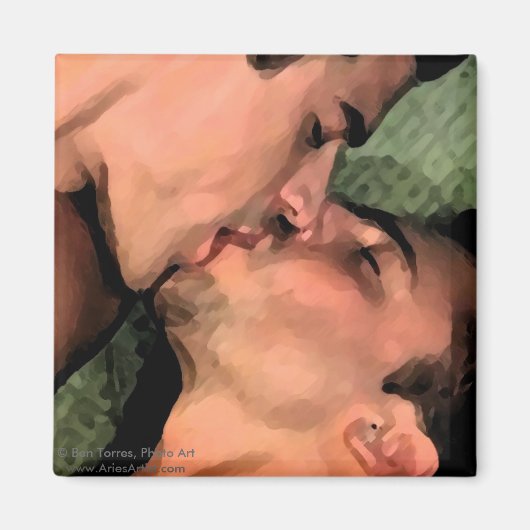 Latijn Kiss Magneet (Voorkant)